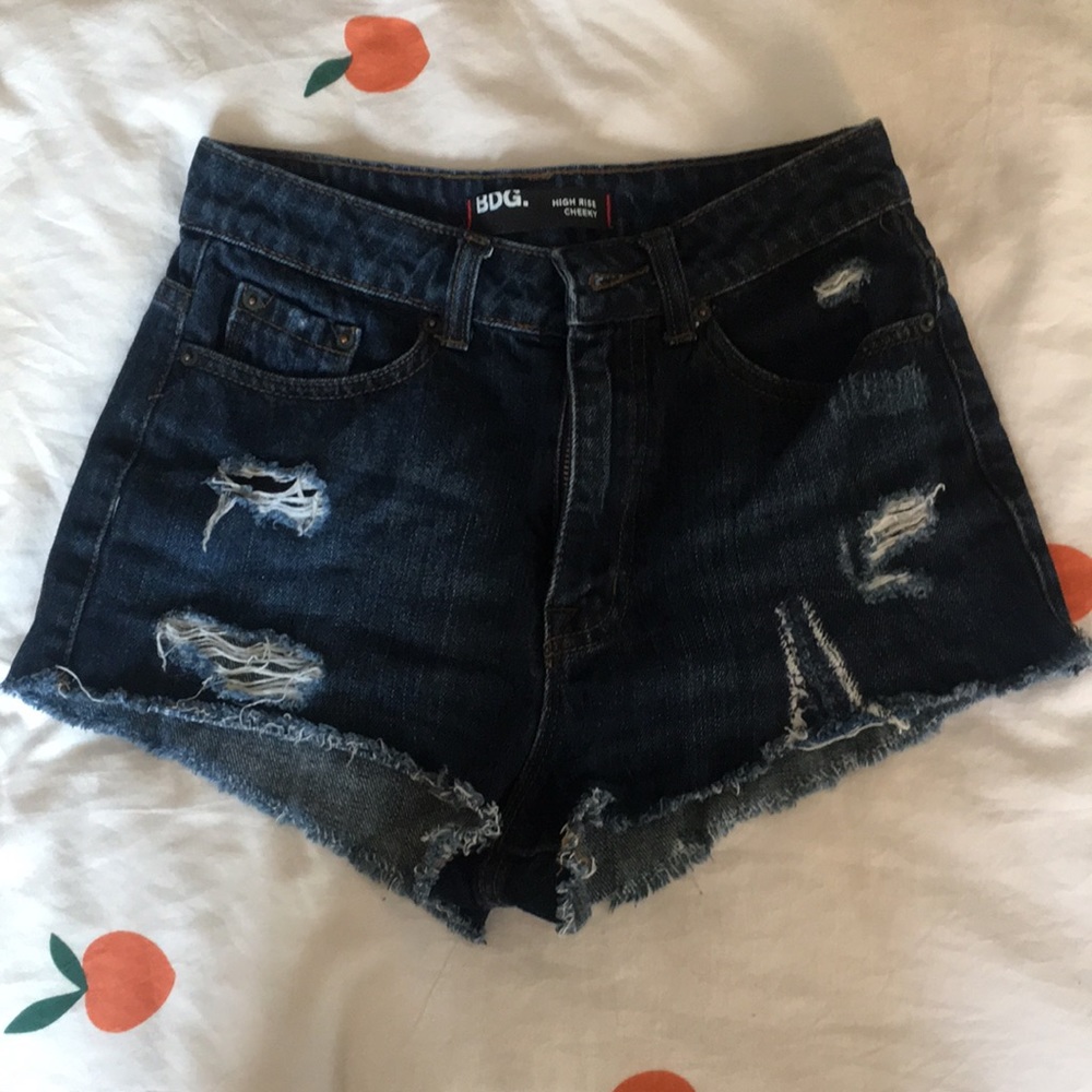 Urban Outfitters dark wash cheeky